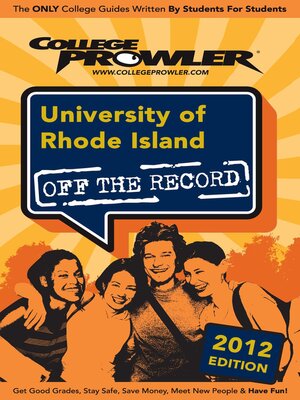 cover image of University of Rhode Island 2012